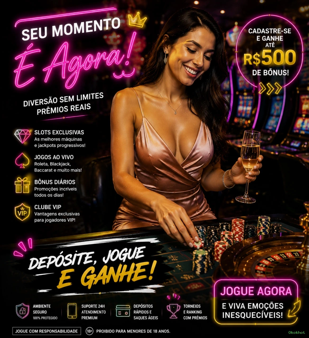 Plataforma Okokhot - Segurança, Tecnologia e Confiança